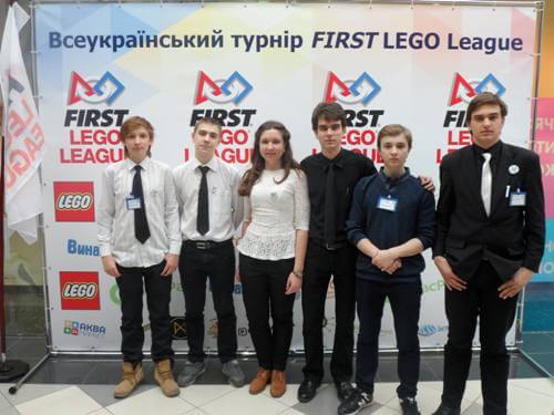 Участь Школи № 9 у Всеукраїнському чемпіонаті First Lego League - школа №9